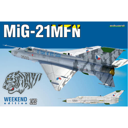 Eduard 1/72 MiG-21MFN Plastic Model Kit