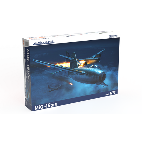 Eduard 1/72 MiG-15bis Plastic Model Kit [7461]