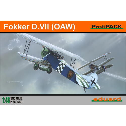 Eduard 1/48 Fokker D.VII O.A.W. Plastic Model Kit