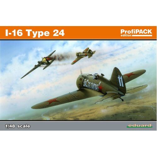 Eduard 1/48 I-16 type 24 Plastic Model Kit