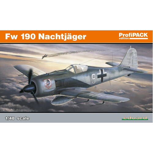 Eduard 1/48 Fw 190A Nachtjäger Plastic Model Kit