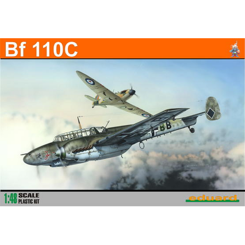 Eduard 1/48 Bf 110C Plastic Model Kit