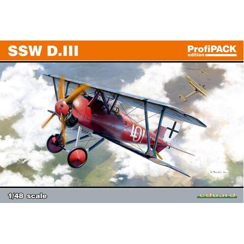 Eduard 1/48 SSW D.III (reedition) Plastic Model Kit