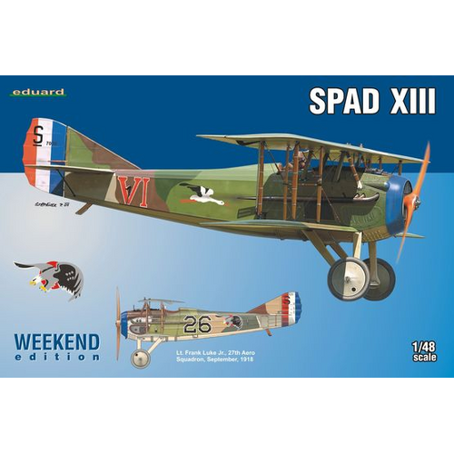 Eduard 1/48 SPAD XIII Plastic Model Kit