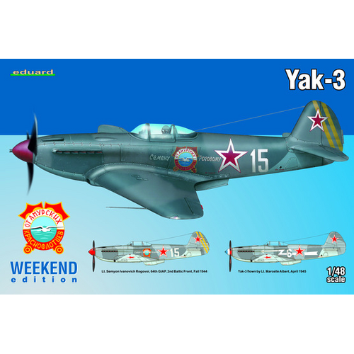 Eduard 1/48 Yak-3 Plastic Model Kit