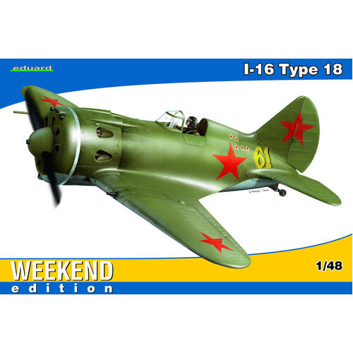 Eduard 1/48 I-16 Type 18 Plastic Model Kit