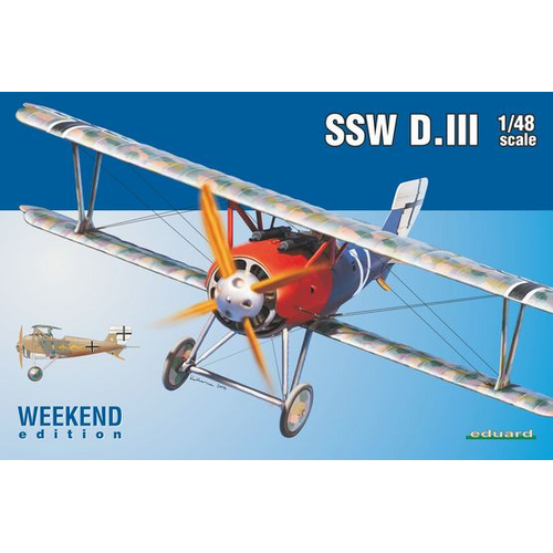 Eduard 1/48 SSW D.III Plastic Model Kit