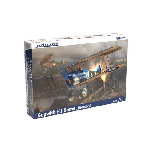 Eduard 1/48 Sopwith F.1 Camel (Bentley) Plastic Model Kit [08485]