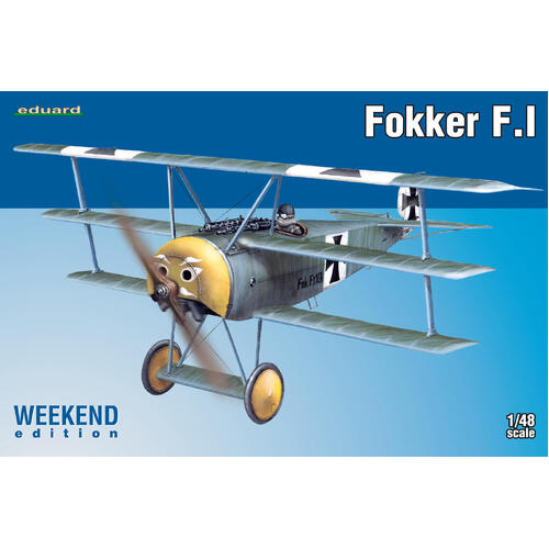 Eduard 1/48 Fokker F.I Plastic Model Kit