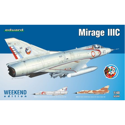 Eduard 1/48 Mirage IIIC Plastic Model Kit