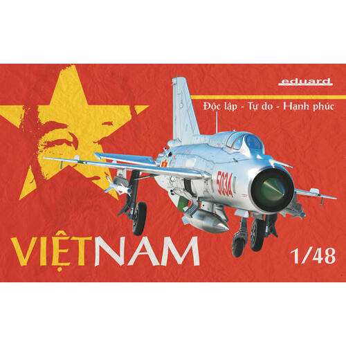 Eduard 1/48 Vietnam MiG-21PFM Plastic Model Kit