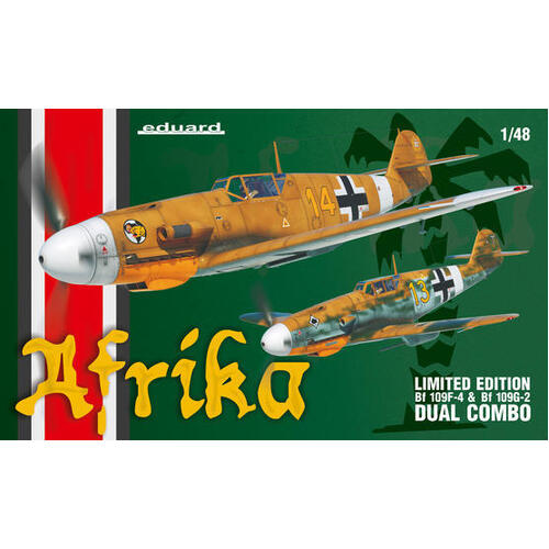 Eduard 1/48 Afrika DUAL COMBO Plastic Model Kit