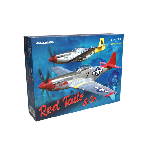 Eduard 1/48 Red Tails & Co. Dual Combo Plastic Model Kit [11159]