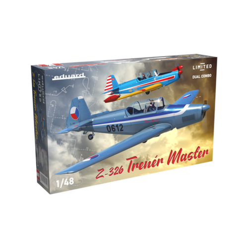 Eduard 1/48 Z-326 Trenér Master DUAL COMBO Limited edition Plastic Model Kit [11167]