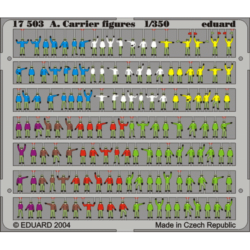 Eduard 1/350 Air.Carrier Figures present Photo Etched Set