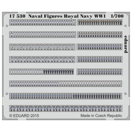 Eduard 1/700 Naval Figures Royal Navy Photo etched parts