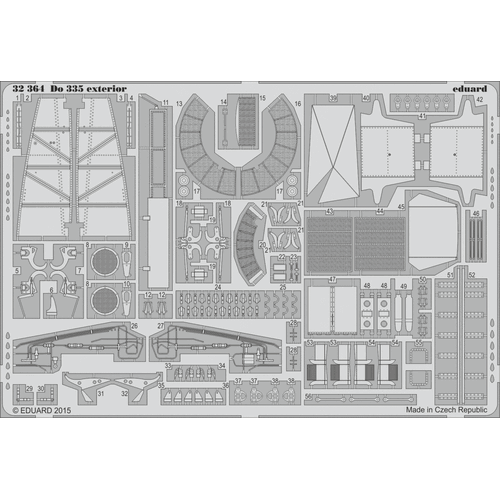 Eduard 1/32 Do 335 exterior Photo Etched Set (Hong Kong Models)