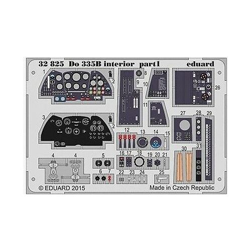 Eduard 1/32 Do 335B interior S.A. Photo Etched Set (Hong Kong Models)