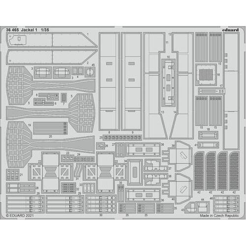 Eduard 1/35 Jackal 1 Photo etched set