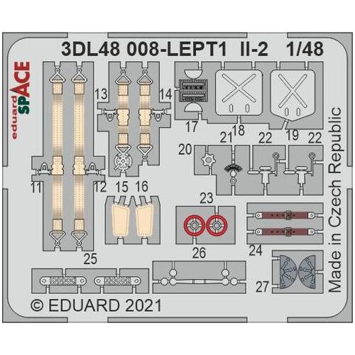 Eduard 1/48 IL-2 SPACE 3D Decals