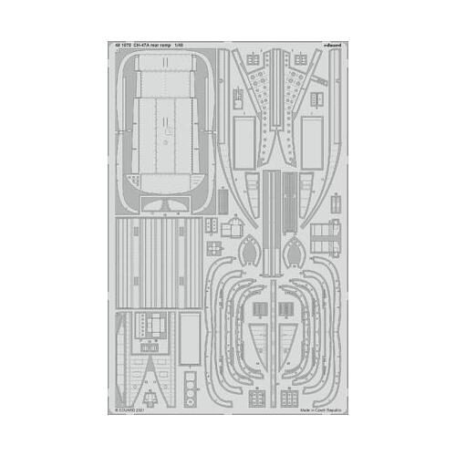 Eduard 1/48 CH-47A rear ramp (Hobbyboss) [481070]