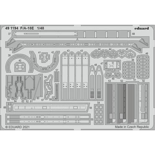 Eduard 1/48 F/A-18E Photo etched set