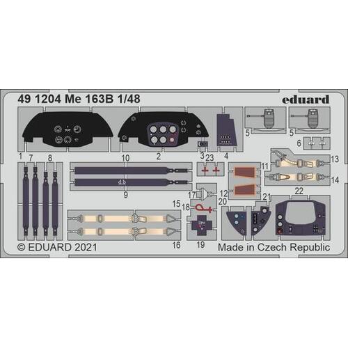 Eduard 1/48 Me 163B Photo etched set