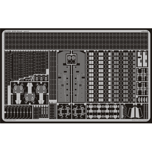 Eduard 1/350 HMS Hood Photo Etched Set (Trumpeter)