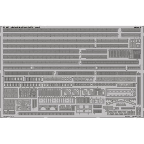 Eduard 1/350 Admiral Graf Spee Photo Etched Set (Trumpeter)