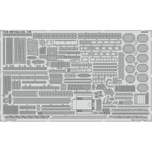 Eduard 1/350 SMS Viribus Unitis Photo etched parts for Trumpeter