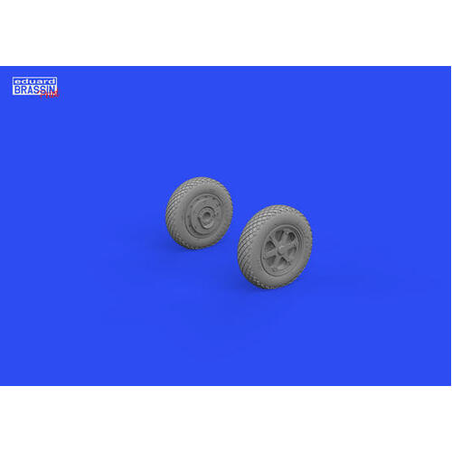 Eduard 1/72 F4F wheels late PRINT Brassin [672299]