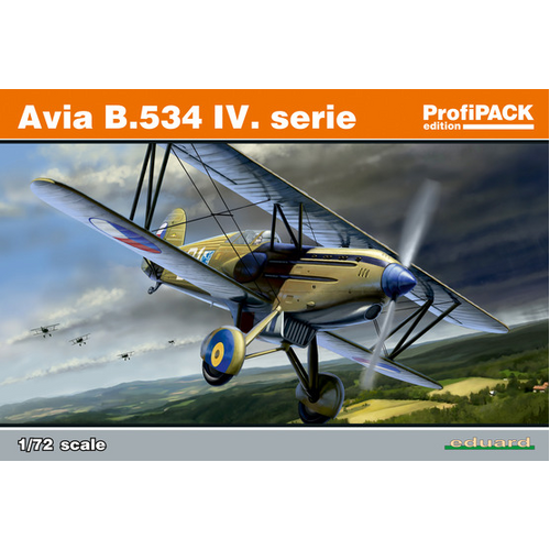 Eduard 1/72 Avia B.534 IV.série Plastic Model Kit