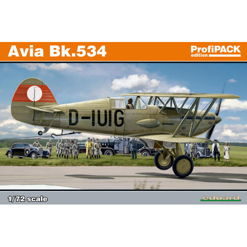 Eduard 1/72 Avia Bk.534 Plastic Model Kit