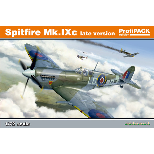 Eduard 1/72 Spitfire Mk.IXc late version Plastic Model Kit