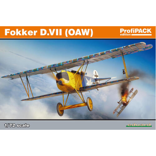 Eduard 1/72 Fokker D.VII (OAW) Plastic Model Kit [70131]