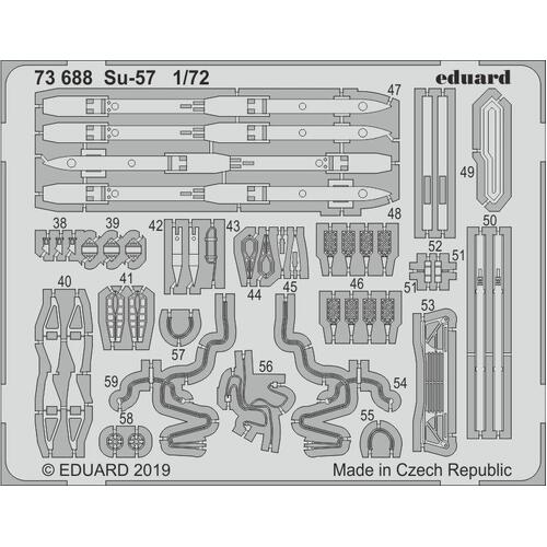 Eduard 1/72 Su-57 Photo etched parts