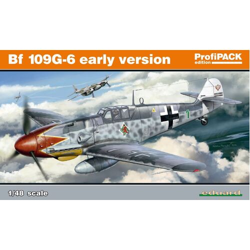 Eduard 1/48 Bf 109G-6 early version Plastic Model Kit [82113]