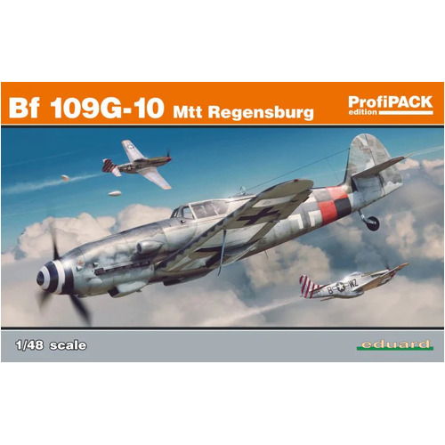 Eduard 1/48 Bf 109G-10 Mtt Regensburg Plastic Model Kit