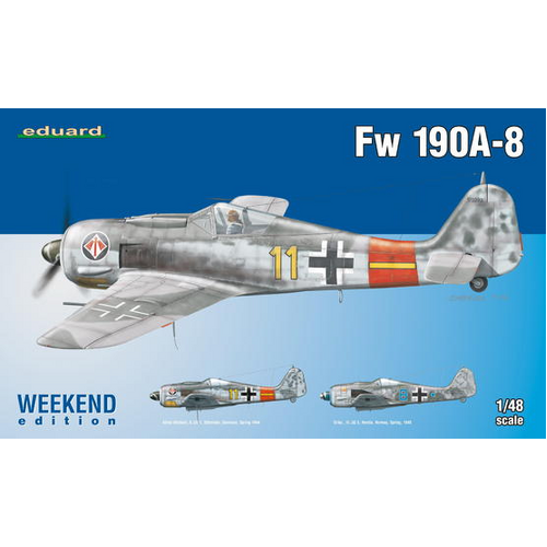 Eduard 1/48 Fw 190A-8 Plastic Model Kit