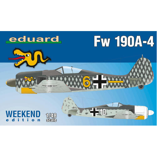 Eduard 1/48 Fw 190A-4 Plastic Model Kit