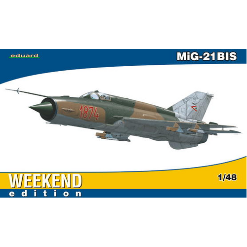 Eduard 1/48 MiG-21BIS Plastic Model Kit