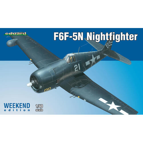 Eduard 1/48 F6F-5N Nightfighter Plastic Model Kit