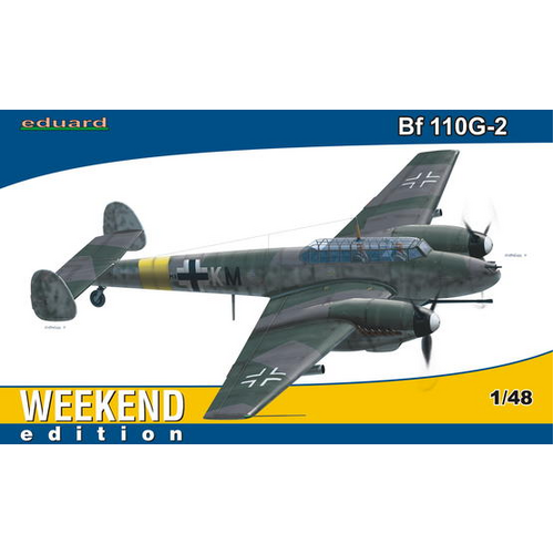 Eduard 1/48 Bf 110G-2 Plastic Model Kit