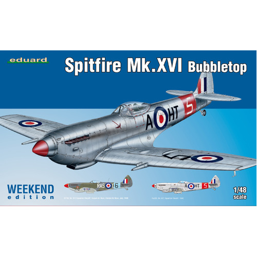 Eduard 1/48 Spitfire Mk.XVI Bubbletop Plastic Model Kit