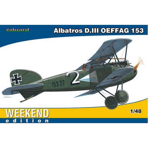 Eduard 1/48 Albatros D.III OEFFAG 153 Plastic Model Kit