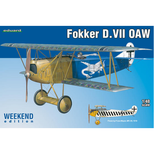 Eduard 1/48 Fokker D.VII OAW Plastic Model Kit