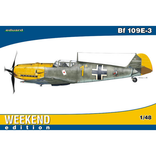 Eduard 1/48 Bf 109E-3 Plastic Model Kit