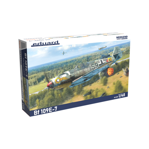 Eduard 1/48 Bf 109E-7 Plastic Model Kit [84178]