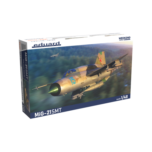 Eduard 1/48 MiG-21SMT Plastic Model Kit [84180]