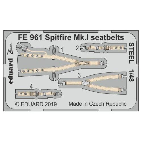 Eduard 1/48 Spitfire Mk.I Big Ed Detail Set (Tamiya)